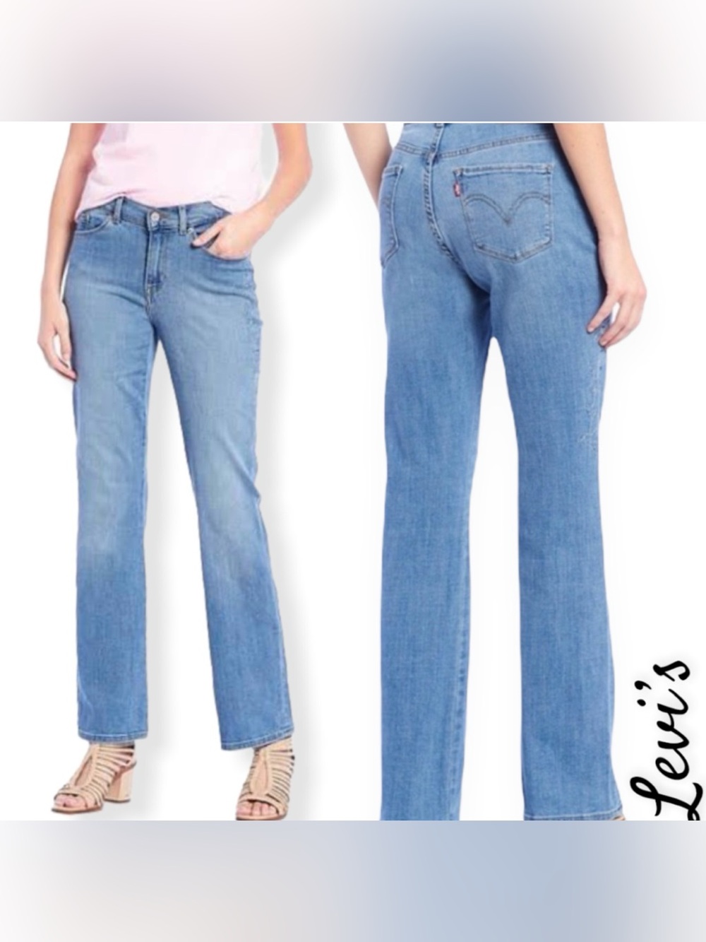 Levi's EMBROIDERED Classic Boot Cut Desert Dreaming Jeans Size 16 Short NWT